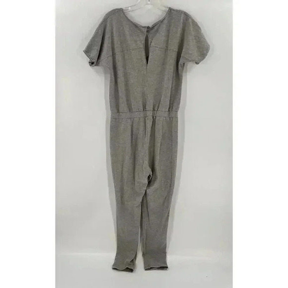 Sundance Catalog Alessia Jumpsuit Graphite Gray ShortSleeve Waist Tie Size Small - Picture 7 of 9